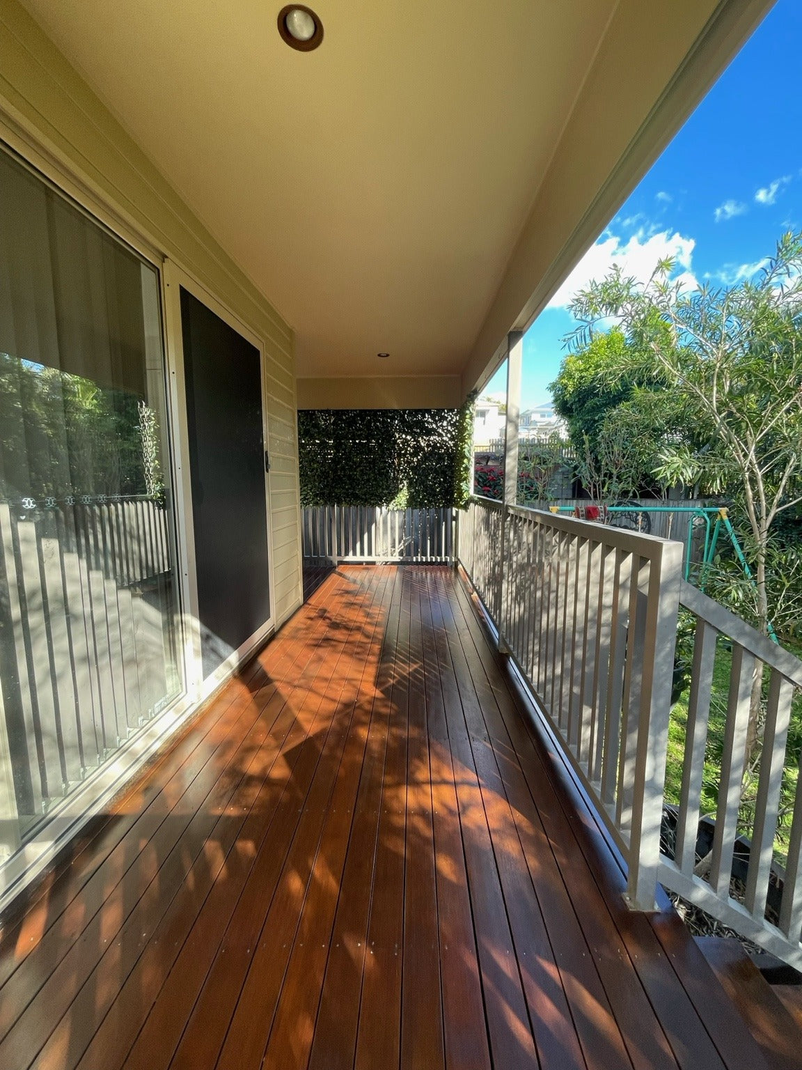 Long verandah restored consistently