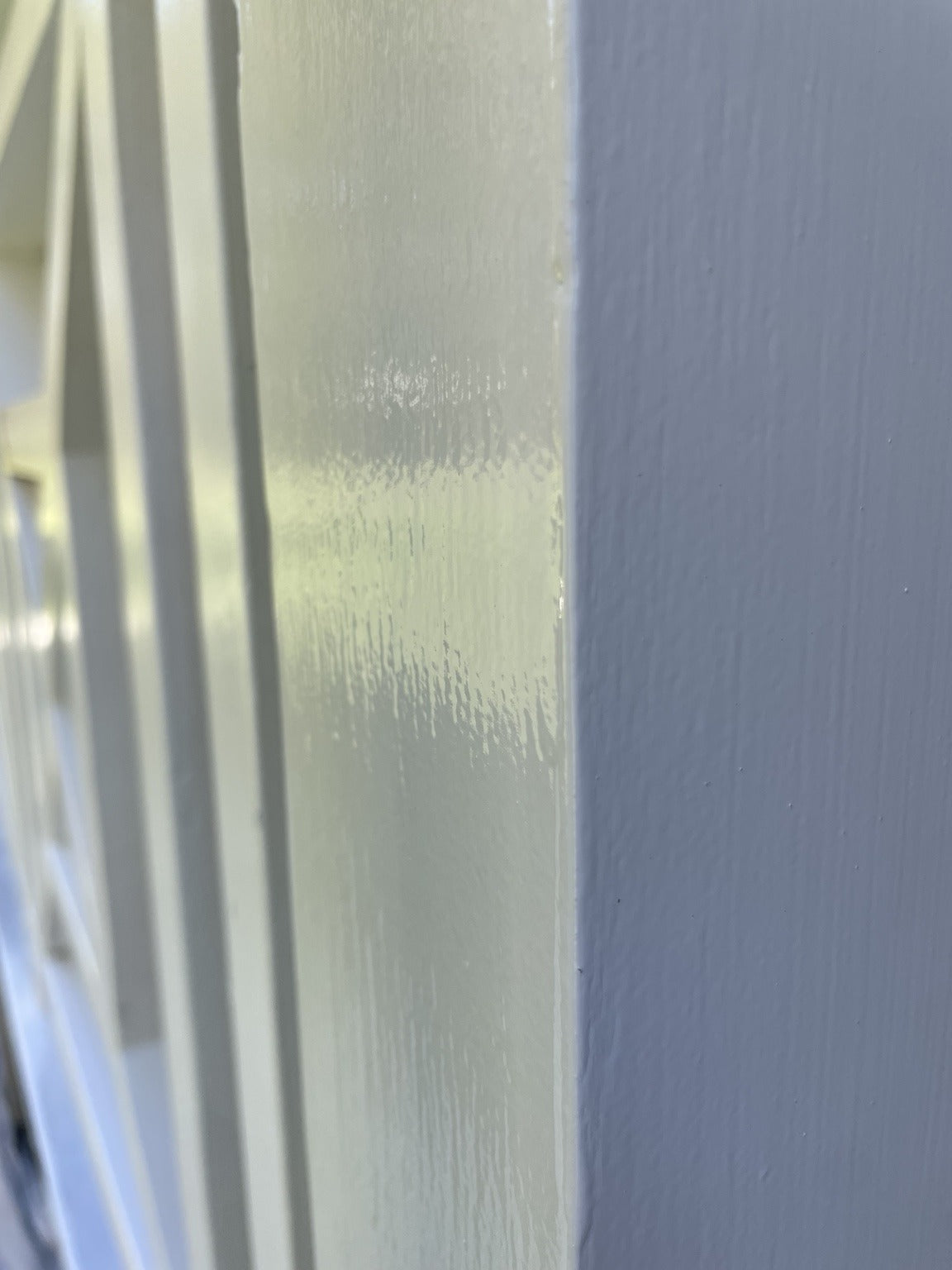 The final sheen is selected to suit the substrate and the home
