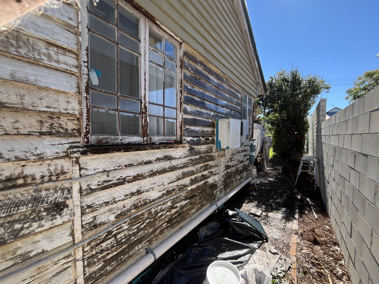 Removal work is planned around the home and its surroundings