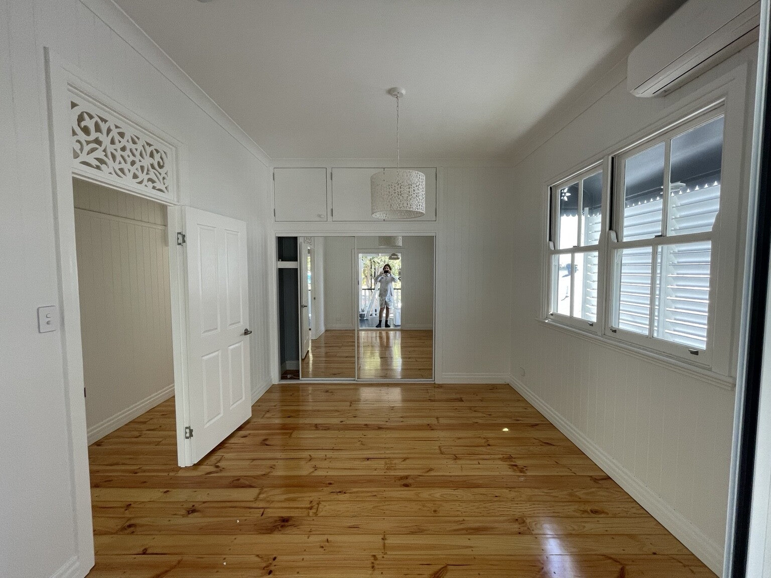 Character interior restored as one complete space